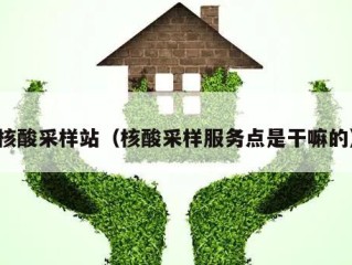 核酸采样站（核酸采样服务点是干嘛的）